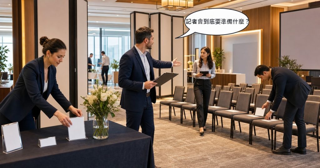記者會怎麼辦？媒體邀請、新聞稿與Q&A準備一次看懂