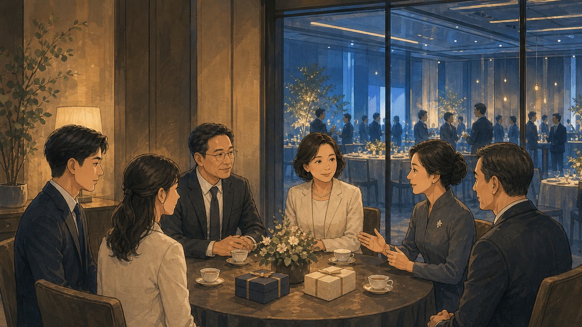 提親會面情境示意圖