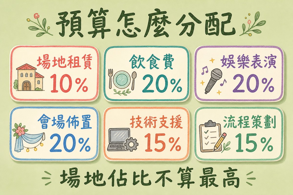 週年慶預算分配