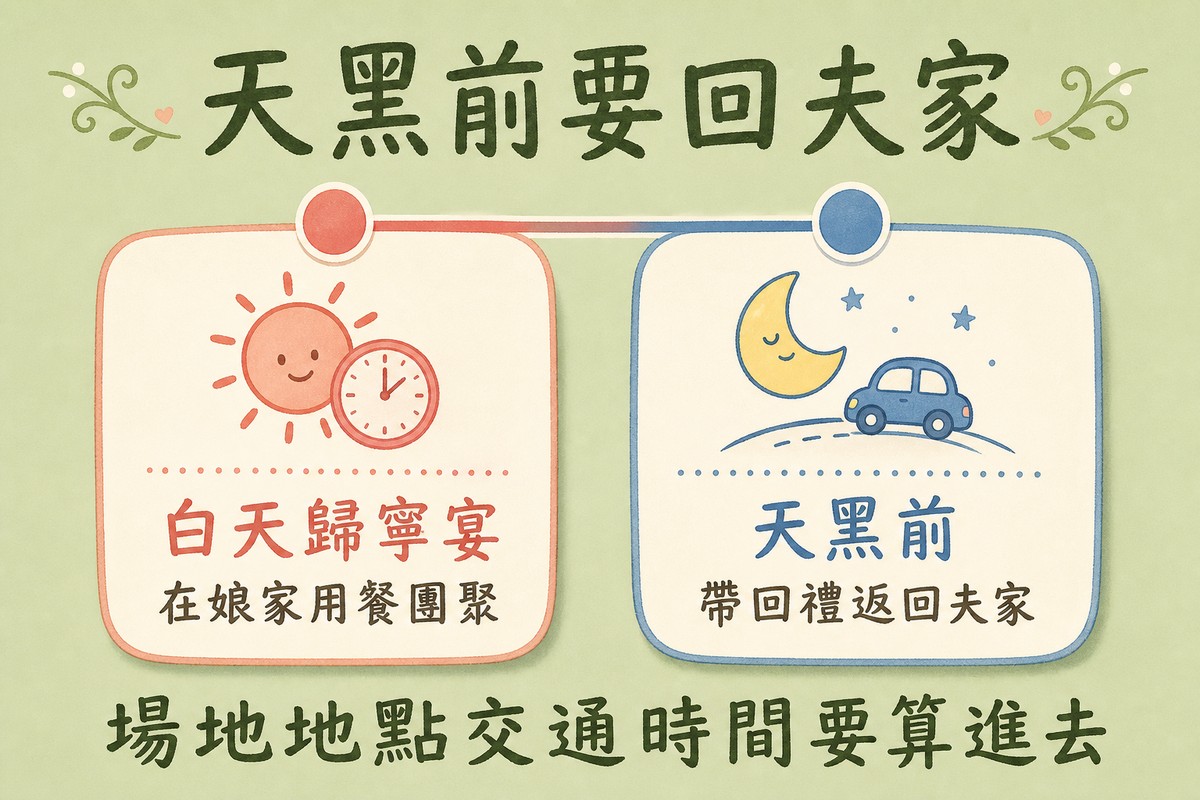 歸寧宴天黑前回夫家